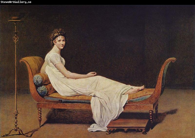 Jacques-Louis David Portrait of Madame Recamier